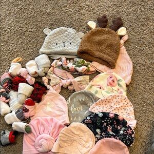 Baby Hat and Sock Set